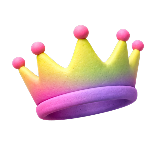 Crown illustration representing top creator talent